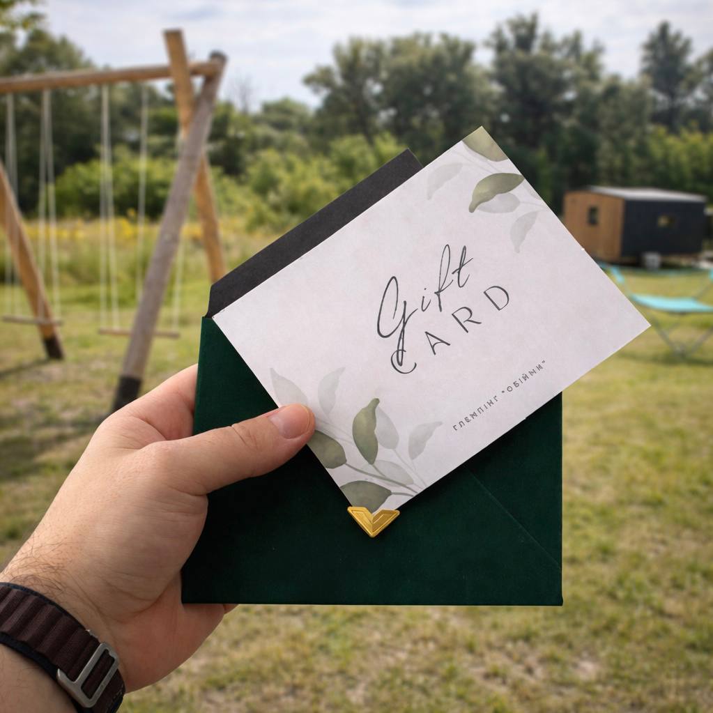 Подарунковий сертифікат Обійми